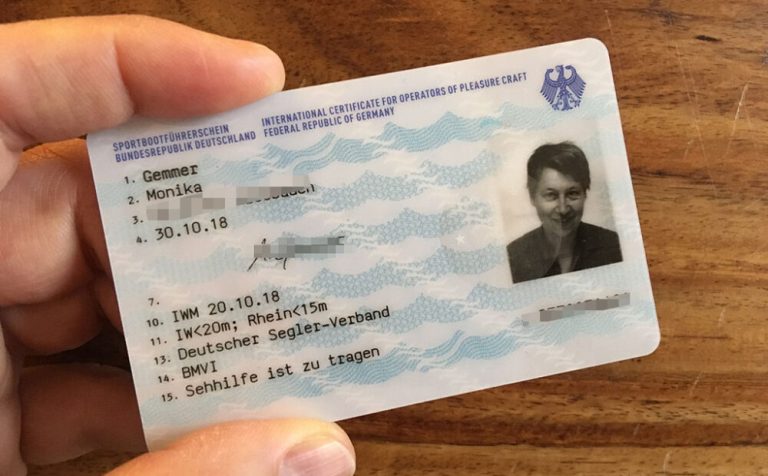 Germany-Boat-License 1