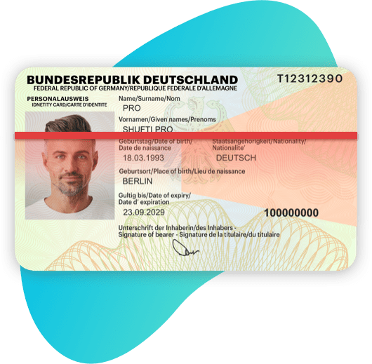 Buy German ID card