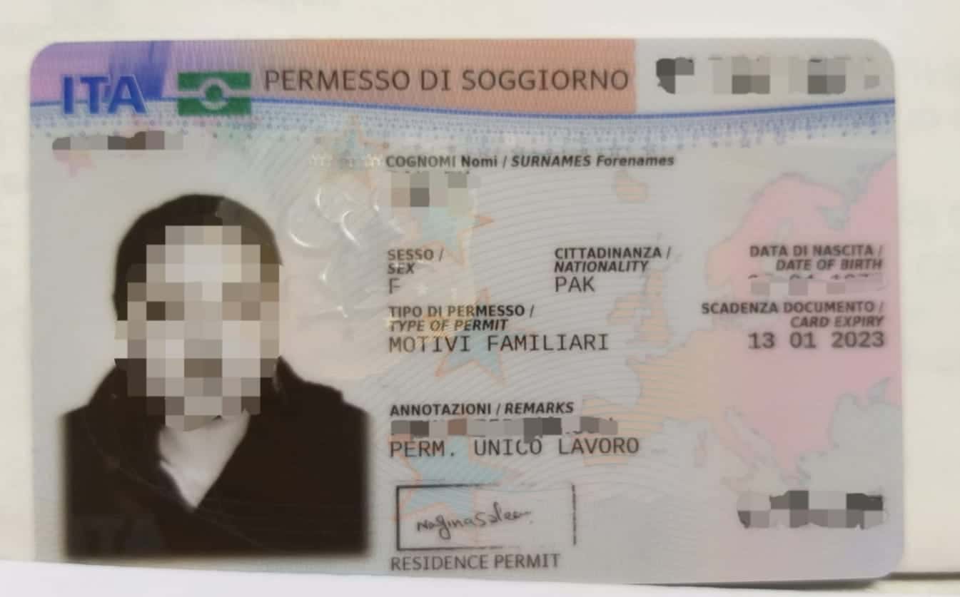Italian Residence Permit