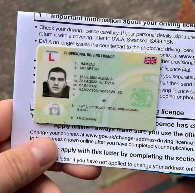 buy uk provisional driving license