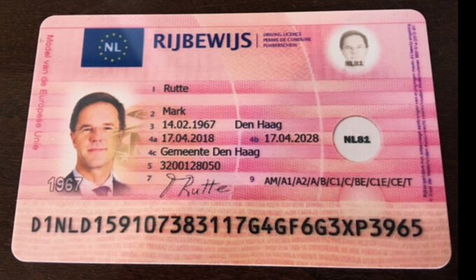 Koop een Nederlands rijbewijs