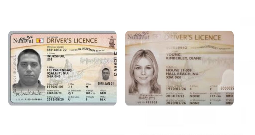 Buy Nunavut Driver License