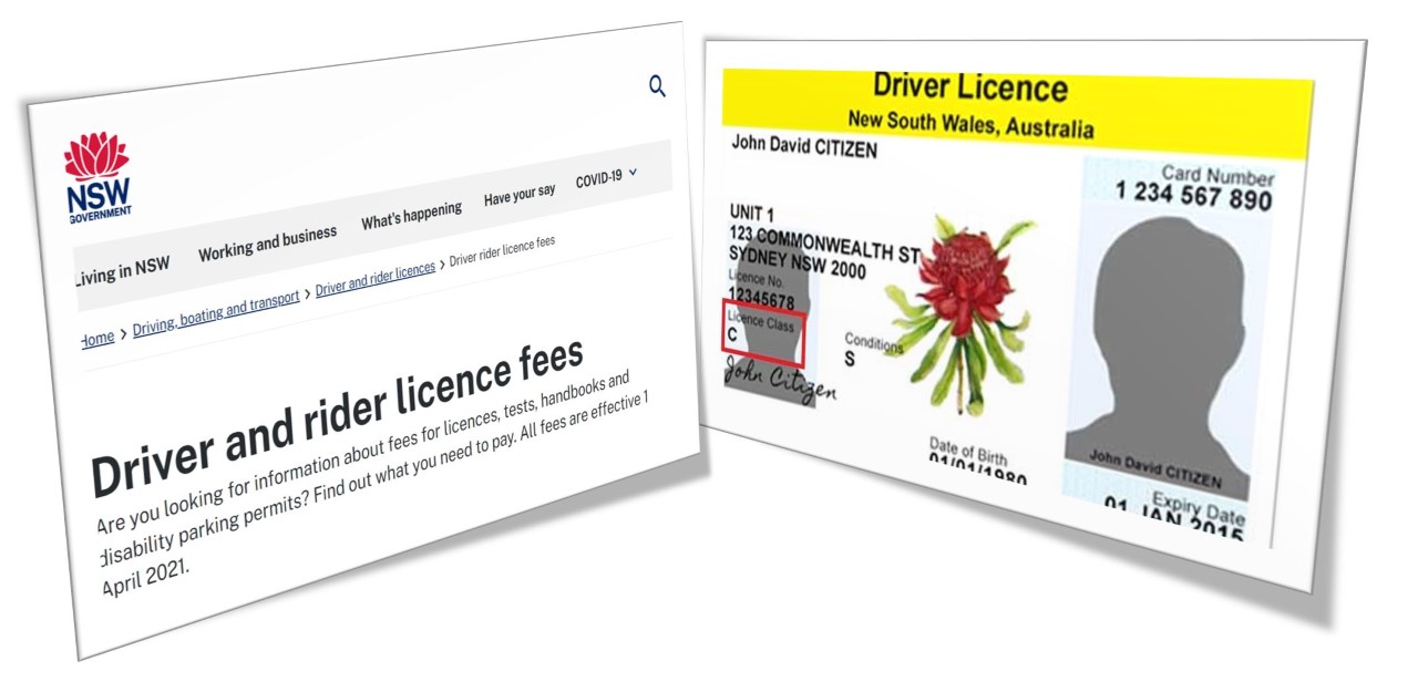 Buy New South Wales Drivers License