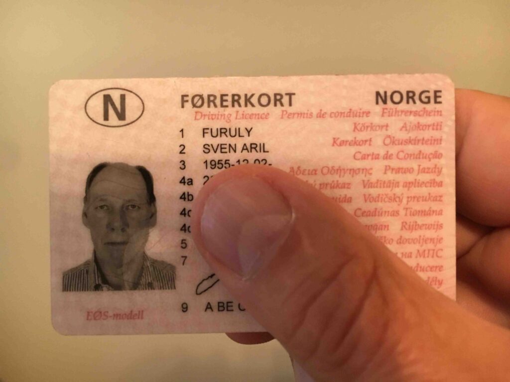 Kjøp norsk førerkort