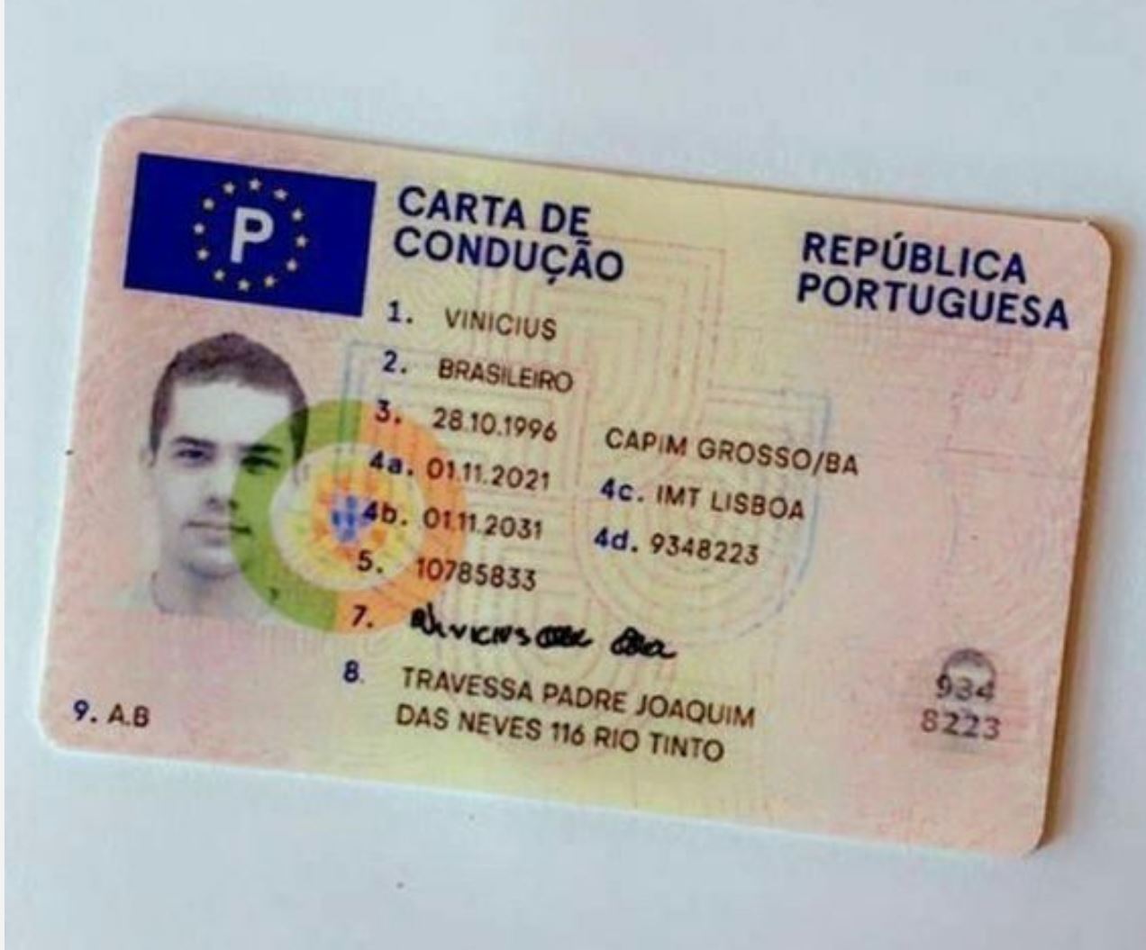 Buy Portuguese Driving License