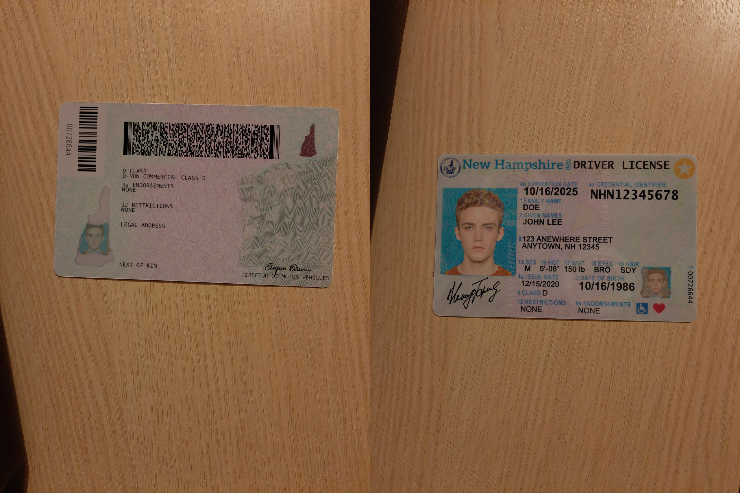 Buy New Hampshire Driver’s License