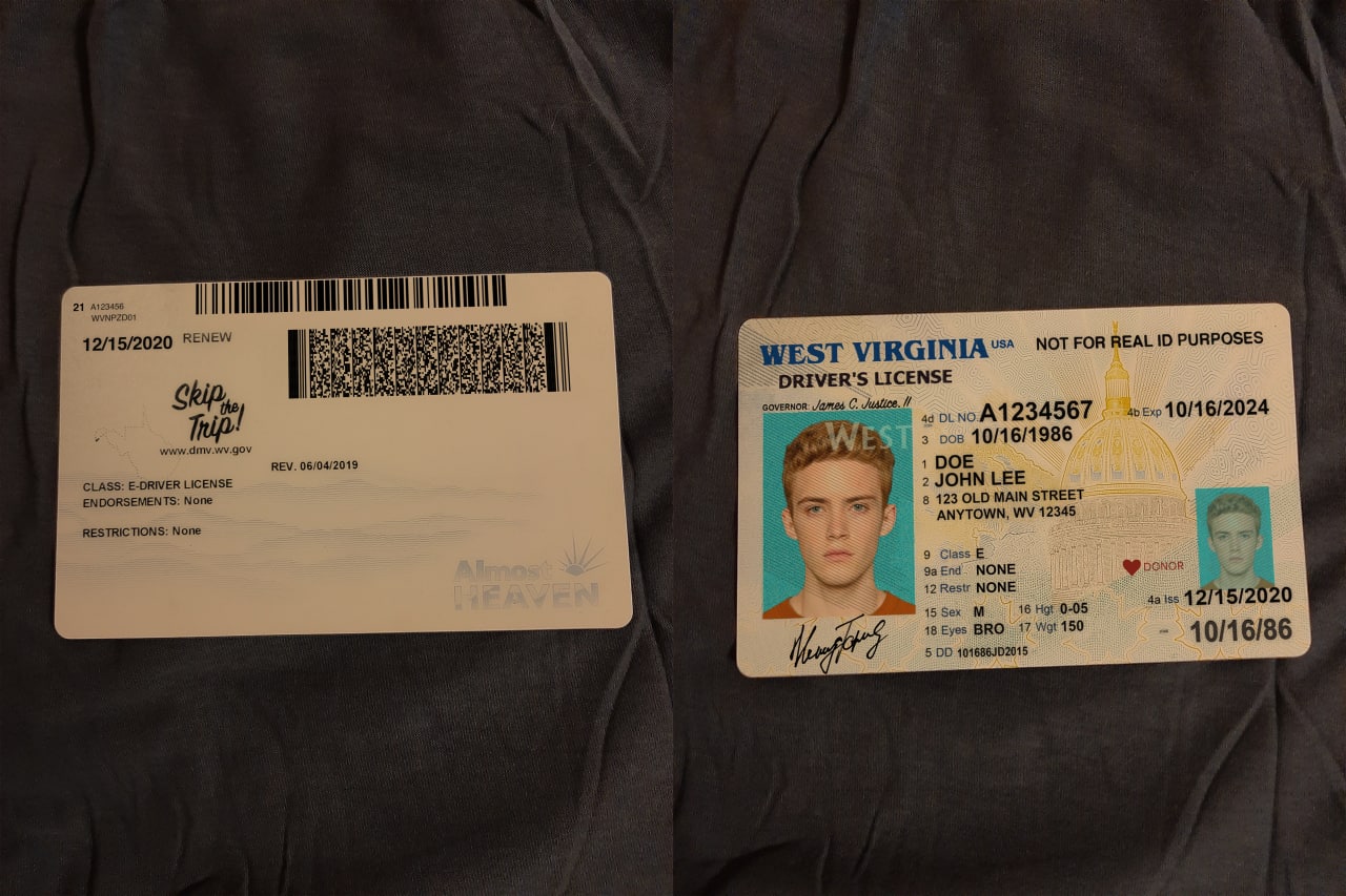 Buy West Virginia Driver’s License