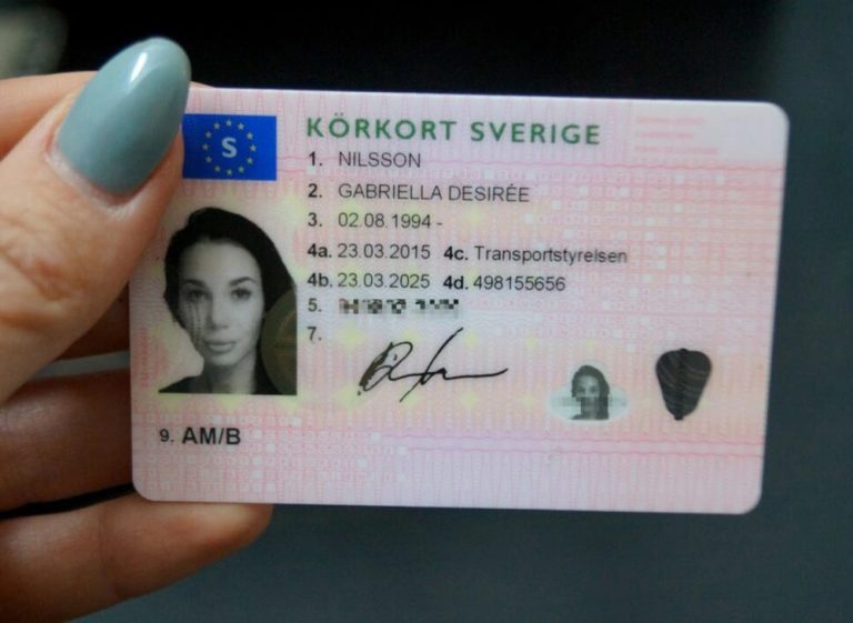 Buy Real Swedish Drivers License