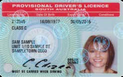 Buy South Australia Driver license