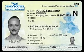 Buy Nova scotia drivers license