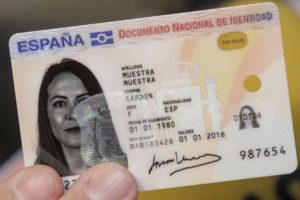 Documento nacional de identidad renovacion​