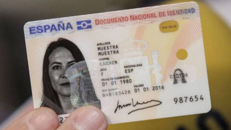 Documento nacional de identidad renovacion​