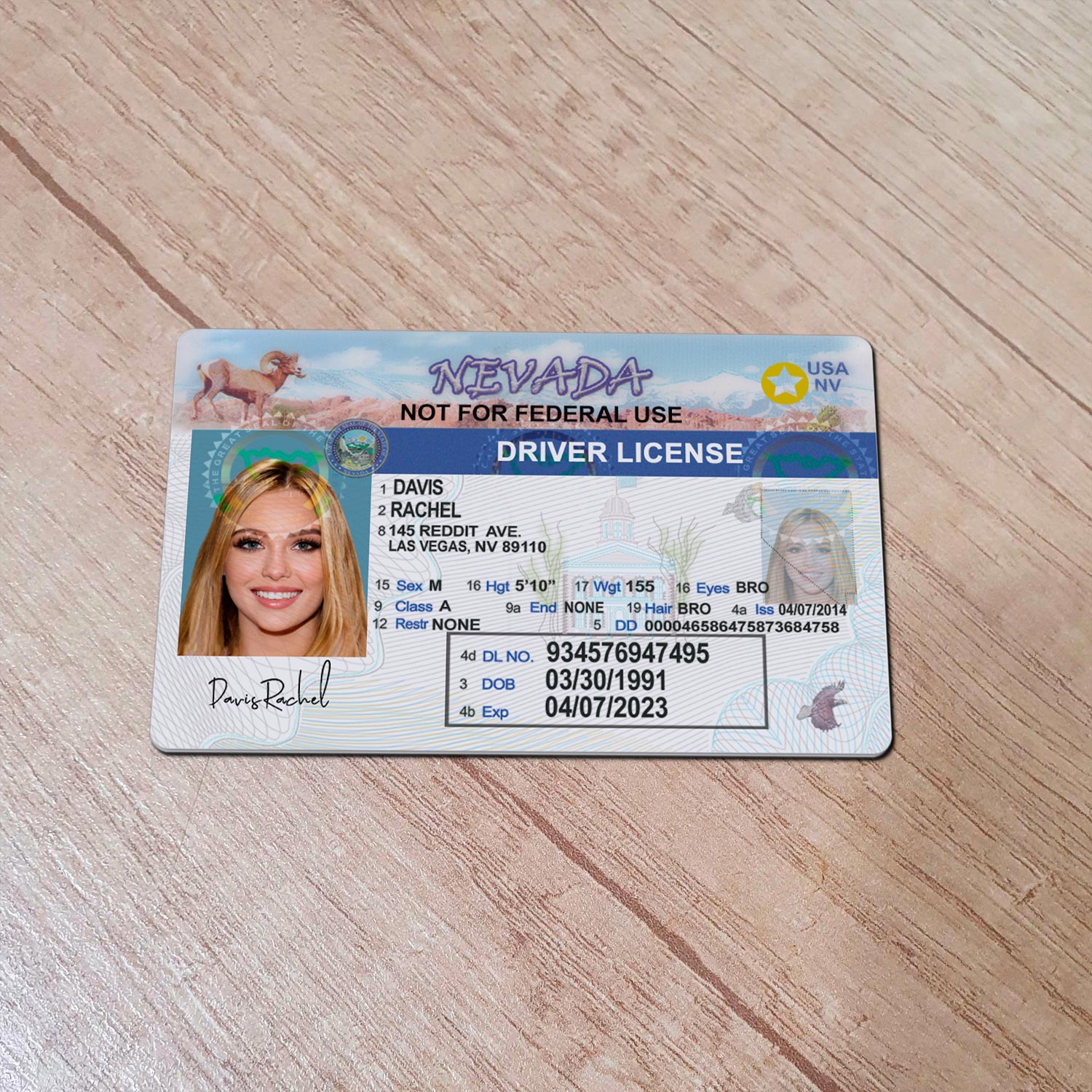 Buy Nevada driver’s license