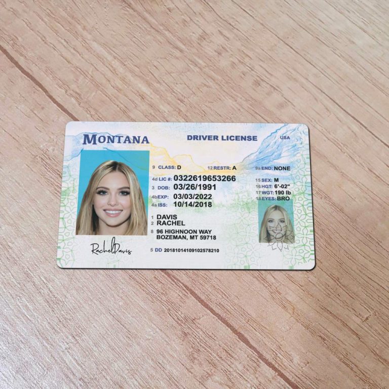 Buy Montana Driver’s License