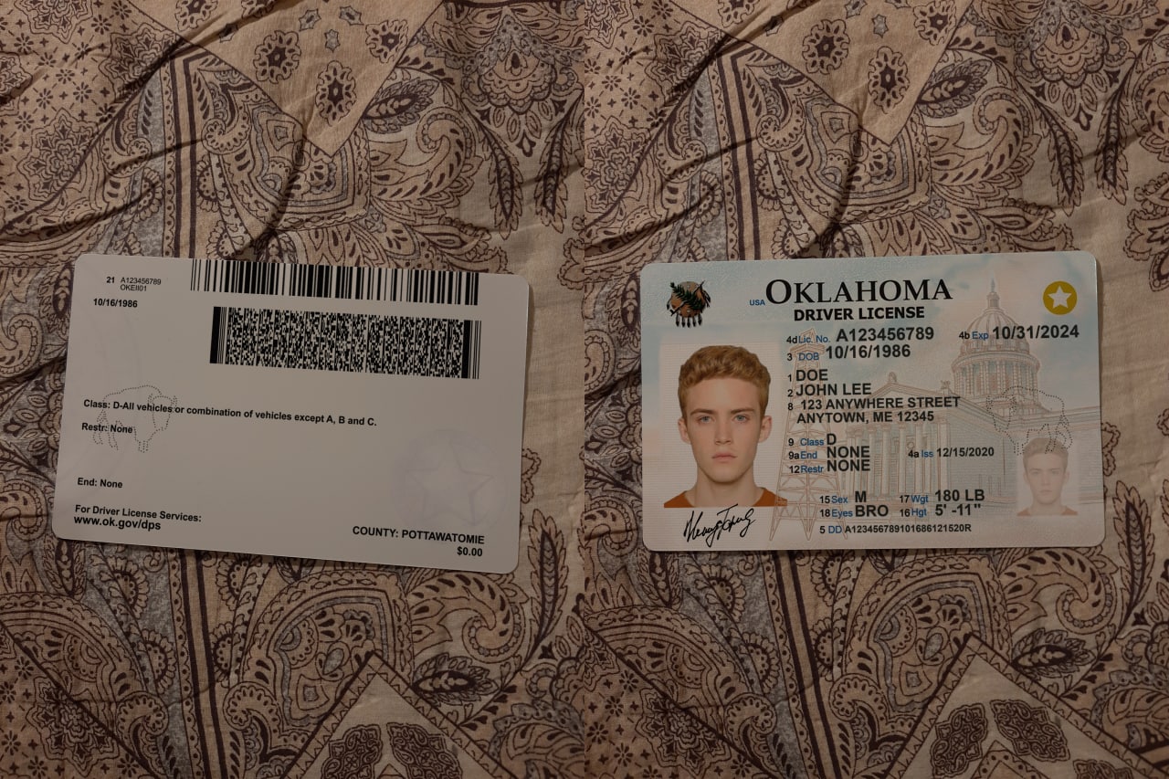 Buy Oklahoma Driver’s license