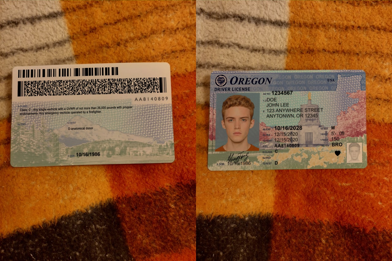 buy Oregon Driver’s License