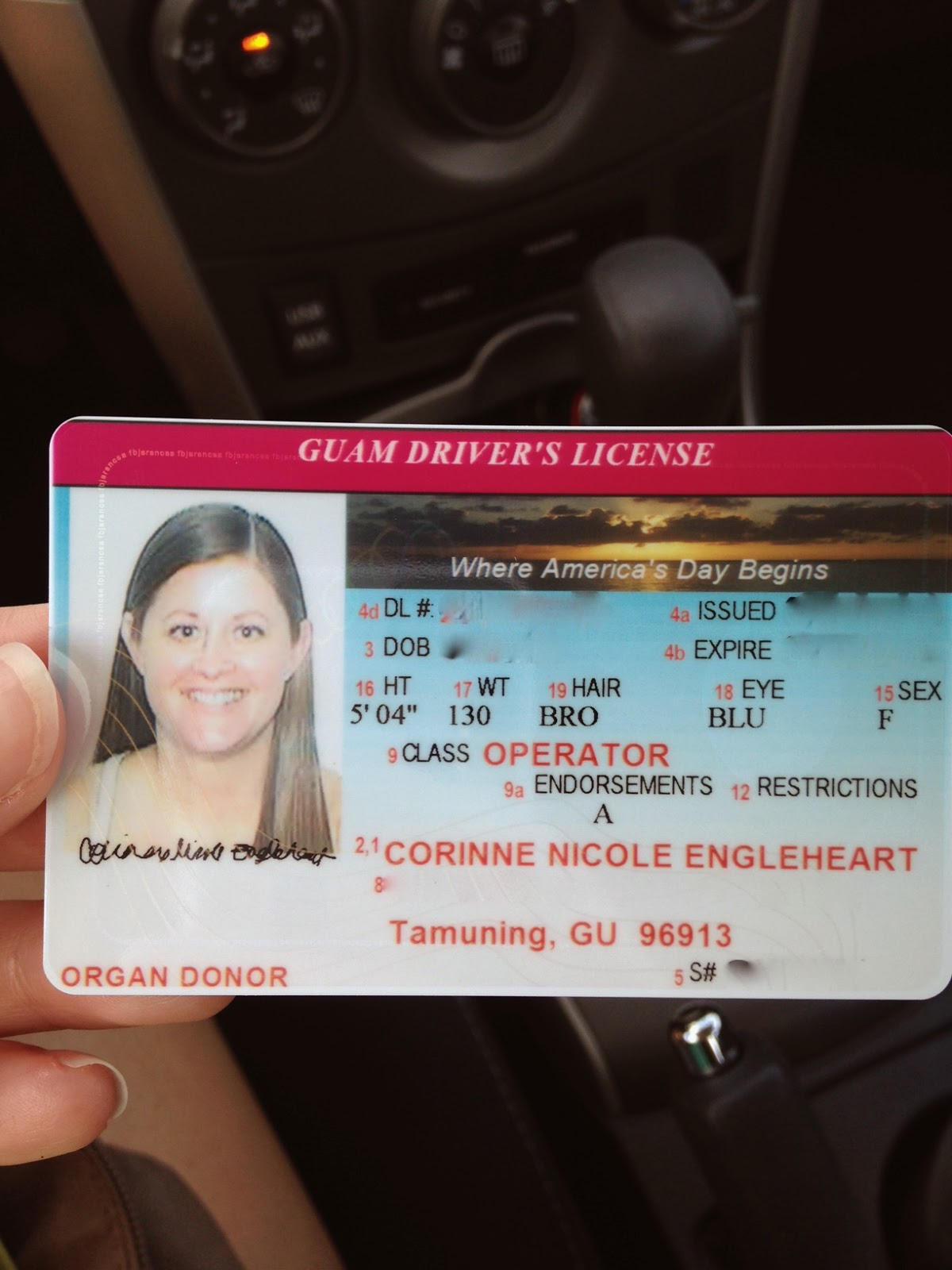 Buy Guam Driver license
