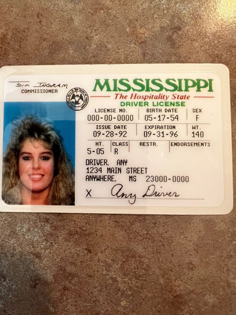 Buy Mississippi Driver License
