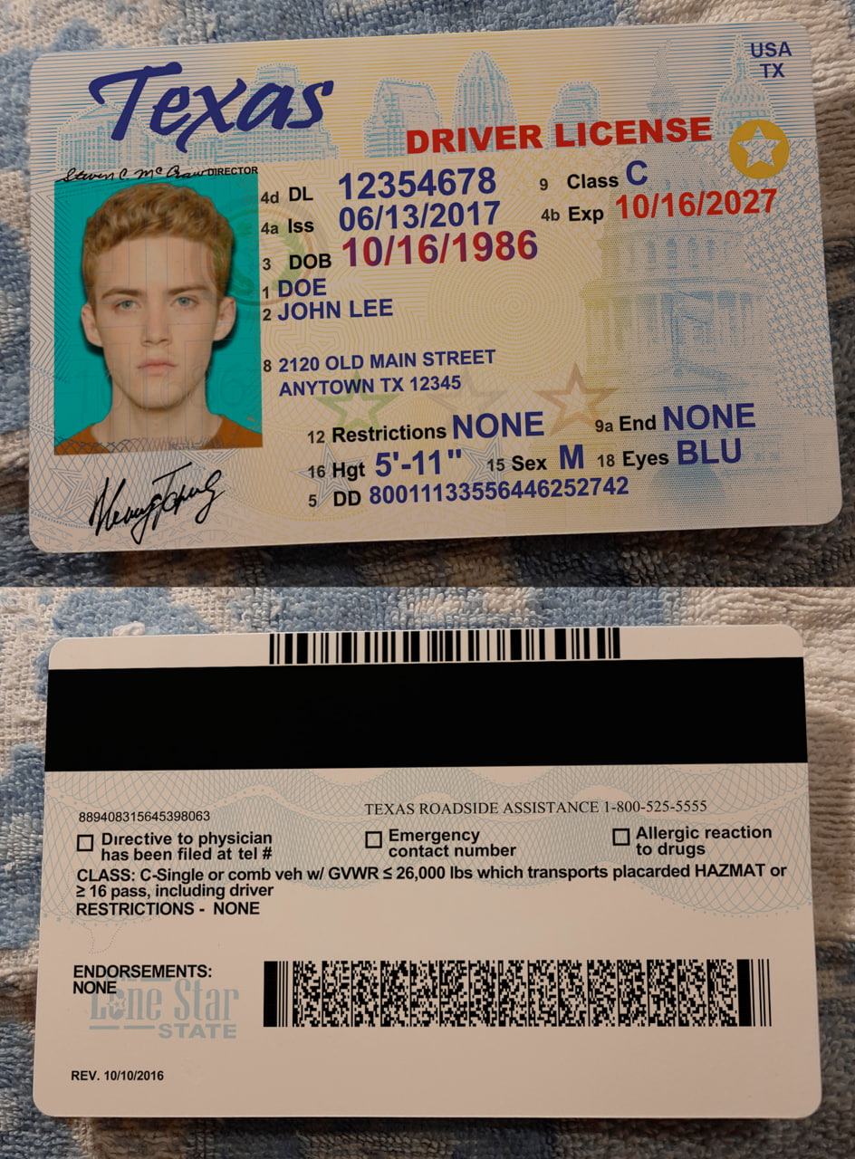 Buy Texas Drivers license