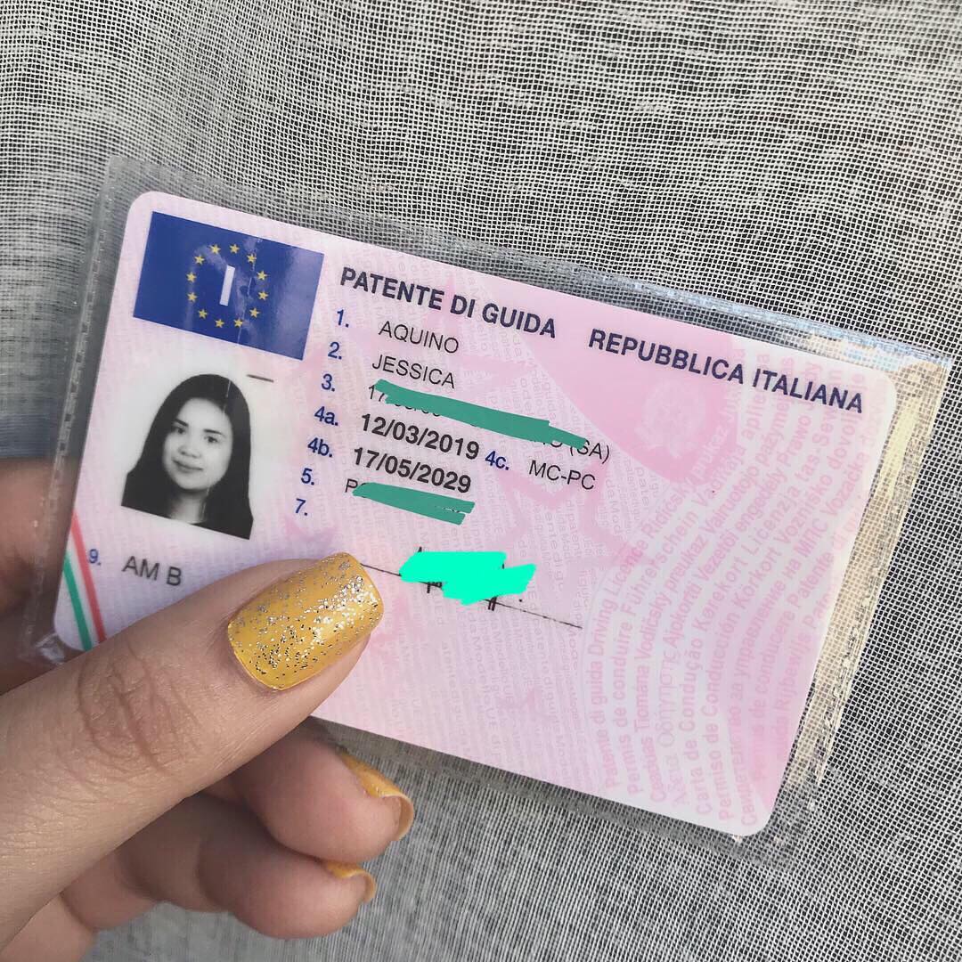 Buy Italian drivers license online