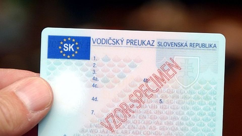 Kúpte si registrovaný vodičský preukaz
