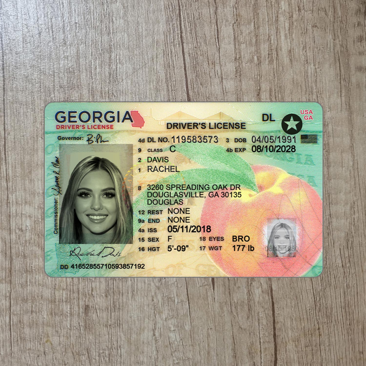 Order A Georgian Driver License